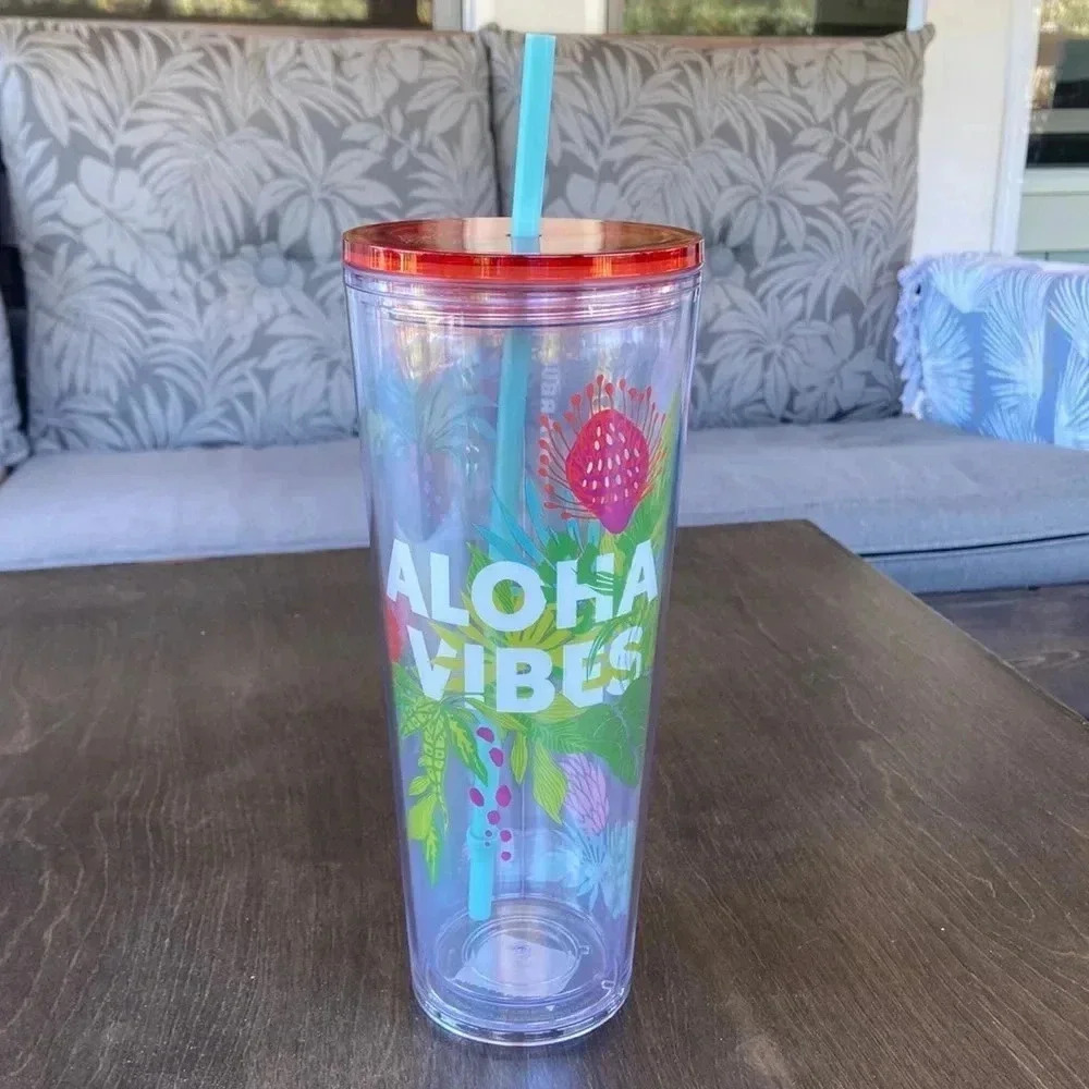 Starbucks | ‘ Aloha Vibes’ Cold Cup Tumbler 24oz